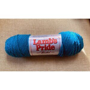 Lamb’s Pride Worsted 85% Wool 15% Mohair Skein Aztec Turquoise